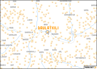 map of Daulat Kili