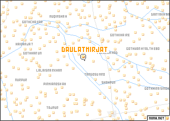 map of Daulat Mīr Jat