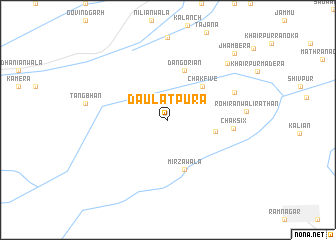 map of Daulatpura