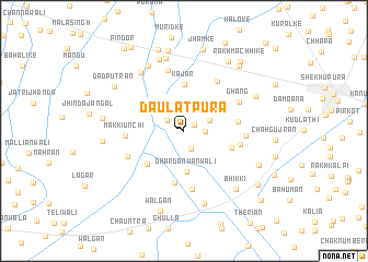 map of Daulatpura