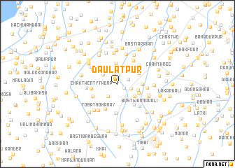 map of Daulatpur