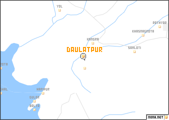 map of Daulatpur