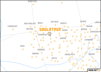 map of Daulatpur