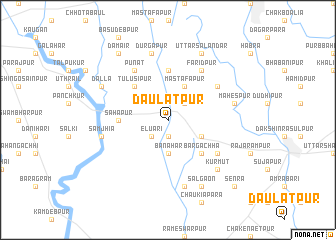 map of Daulatpur