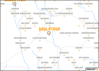 map of Daulatpur