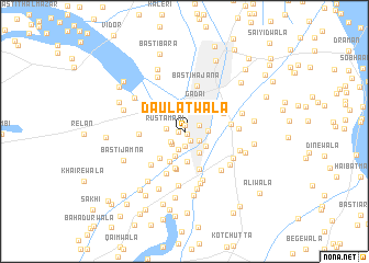 map of Daulatwāla