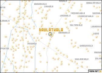 map of Daulatwāla