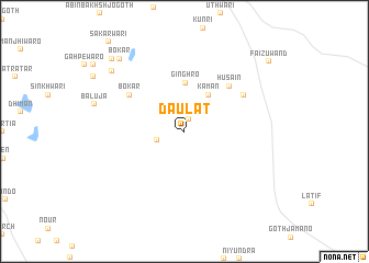 map of Daulat