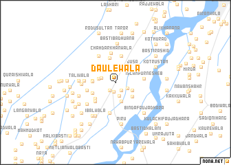 map of Daulewāla