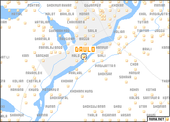 map of Daulo