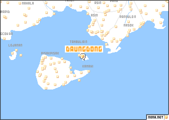 map of Daungdong