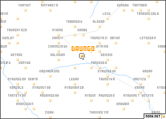 map of Daung-o