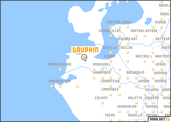 map of Dauphin