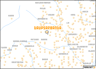 map of Daupsar Bānda