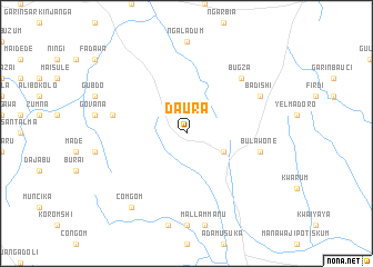 map of Daura