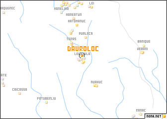 map of Dauroloc