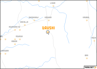 map of Daushi