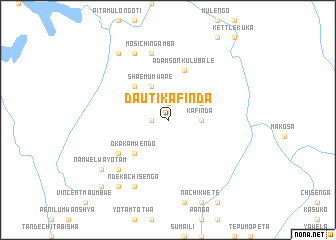 map of Dauti Kafinda