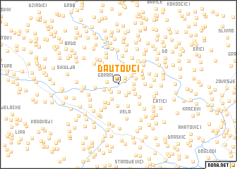 map of Dautovci