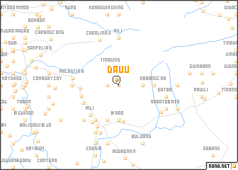 map of Dauu