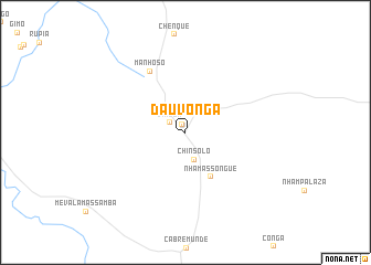 map of Dauvonga