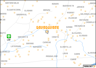 map of Davaduvare