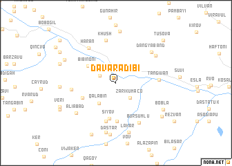 map of Davaradibi