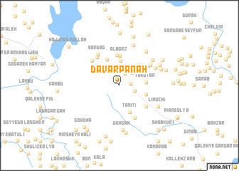 map of Dāvarpanāh