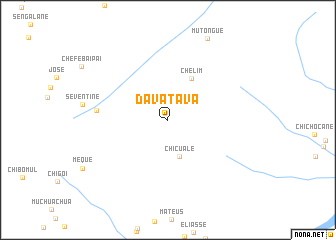 map of Davatava