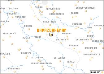 map of Davāzdah Emām