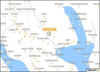 map of Davédé