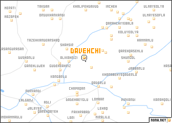 map of Davehchī