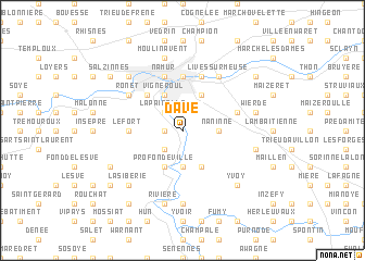 map of Dave