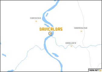 map of Davi Caldas