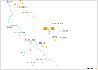 map of Davida