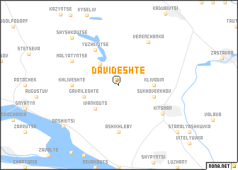 map of Davideshte