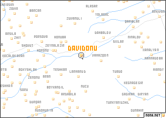 map of Davıdonu