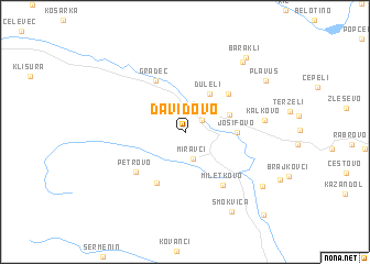 map of Davidovo