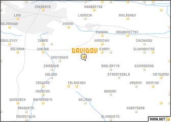 map of Davidov