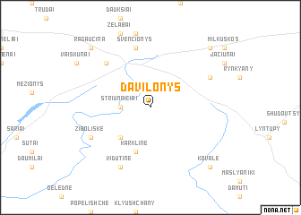 map of Davilonys