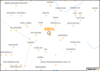 map of Davīl