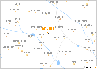 map of Davine