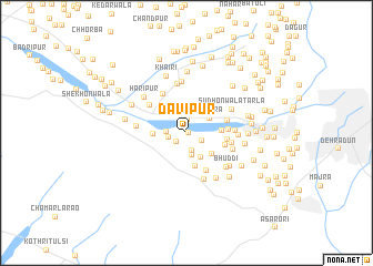 map of Davīpur