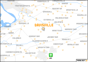 map of Davisville