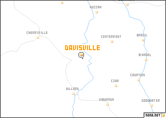 map of Davisville