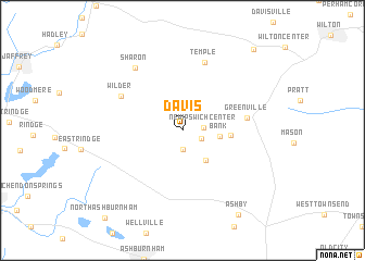 map of Davis