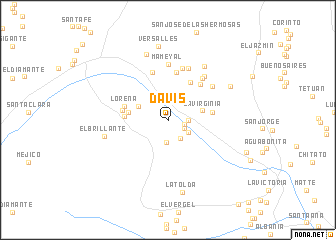 map of Davis