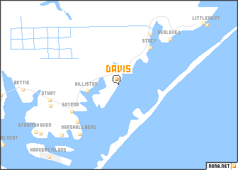 map of Davis