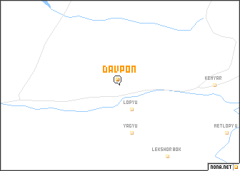 map of Davpon