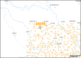 map of Davra